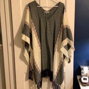 Blanket poncho